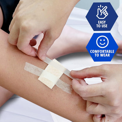 MedPride Calcium Alginate Rope Dressing, Sterile Hydrophilic Wound Dressing Rope for Open Wounds, Burns, Ulcers & Minor Traumas, 3/4"x12" - 5/Pack, Case of 12 (60 Count)