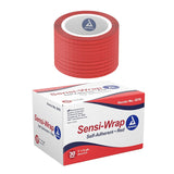 Dynarex Sensi Wrap, Self-Adherent, Red