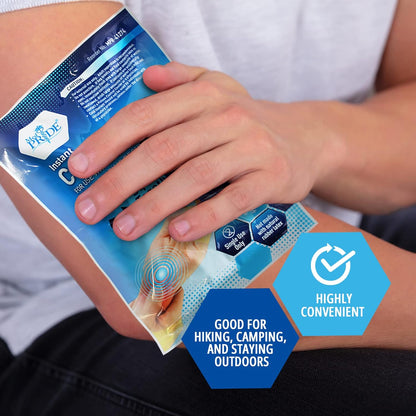 MedPride Instant Cold Pack for Injuries & Pain Relief - 6"x9" - 24/cs.