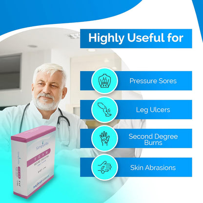 Safe N Simple Simpurity Foam Wound Dressing Ionic Silver (192 Count)