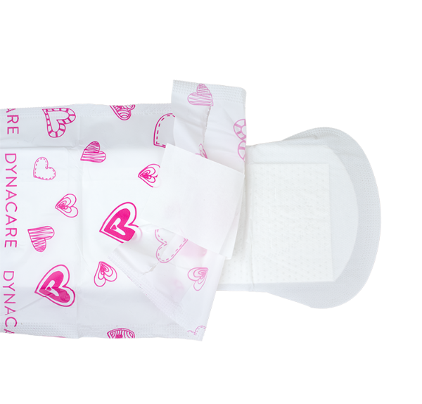Dynacare Maxi Pads Ultra Thin with Wings, 48ea/bx, 2bxs/cs (96 Count)