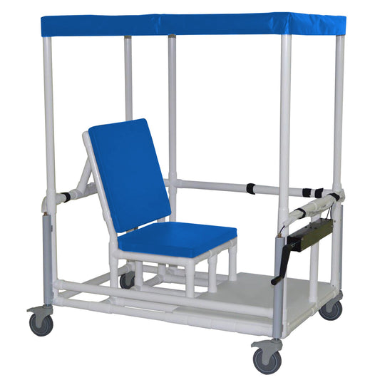 MJM International 8000-THERAPY-CAR-BL THERAPY CAR-Mobile therapy unit, developed to be used by physical & occupational therapist, several adjustments made to mimic assortment of vehicles, seat adjustments 19"-29"