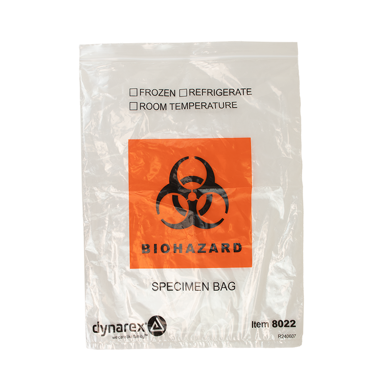 Dynarex Specimen Bags, 2 mil (1000 Count)