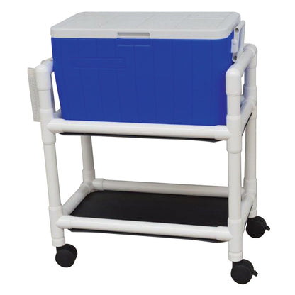 MJM International 805 Hydration / ice cart, 48 qt ice chest