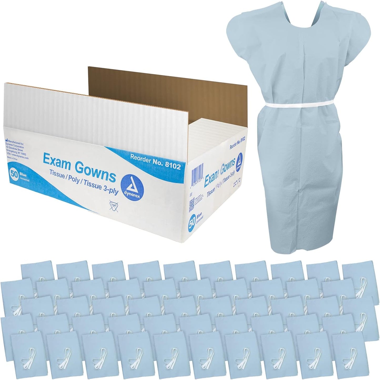 Dynarex Exam Gown (50 Count)