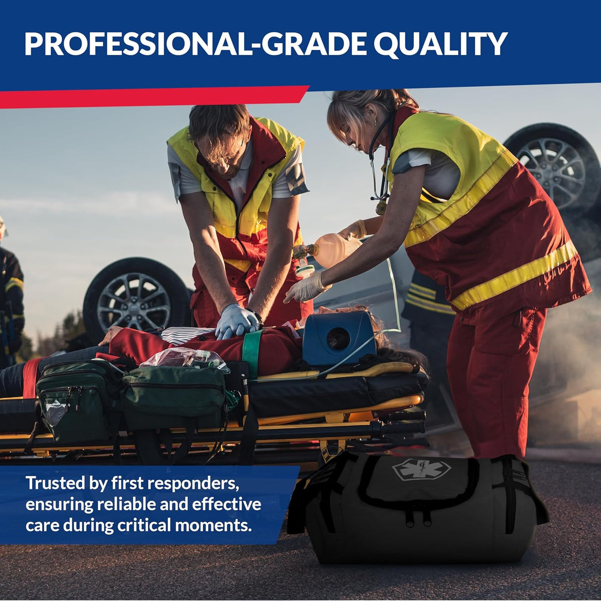 Fully Stocked First Responder Trauma Kit