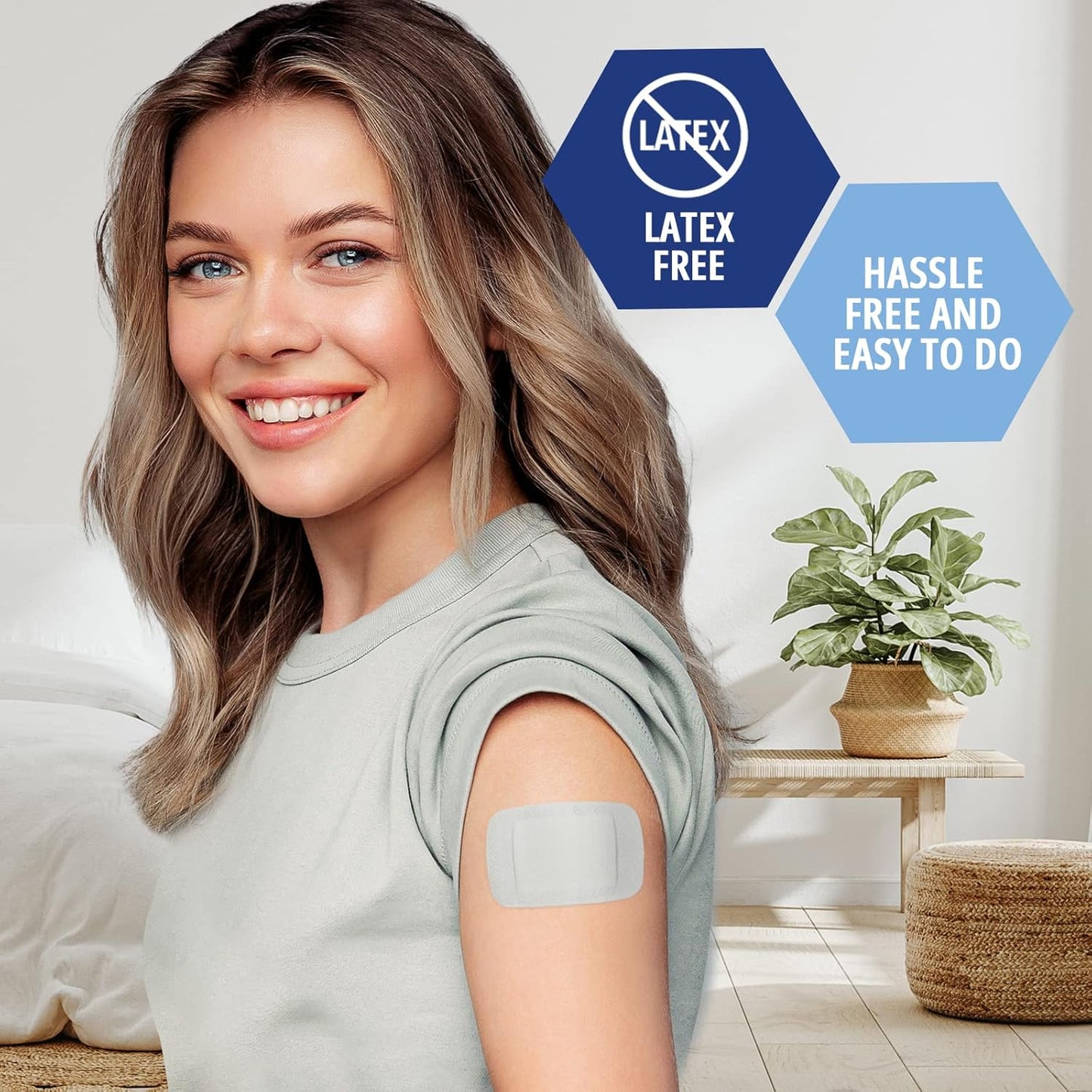 Medpride Bordered Gauze Island Dressing for Wounds First Aid Kit Supplies, 6”x6” 25/Box, Case of of 6 (150 Count)