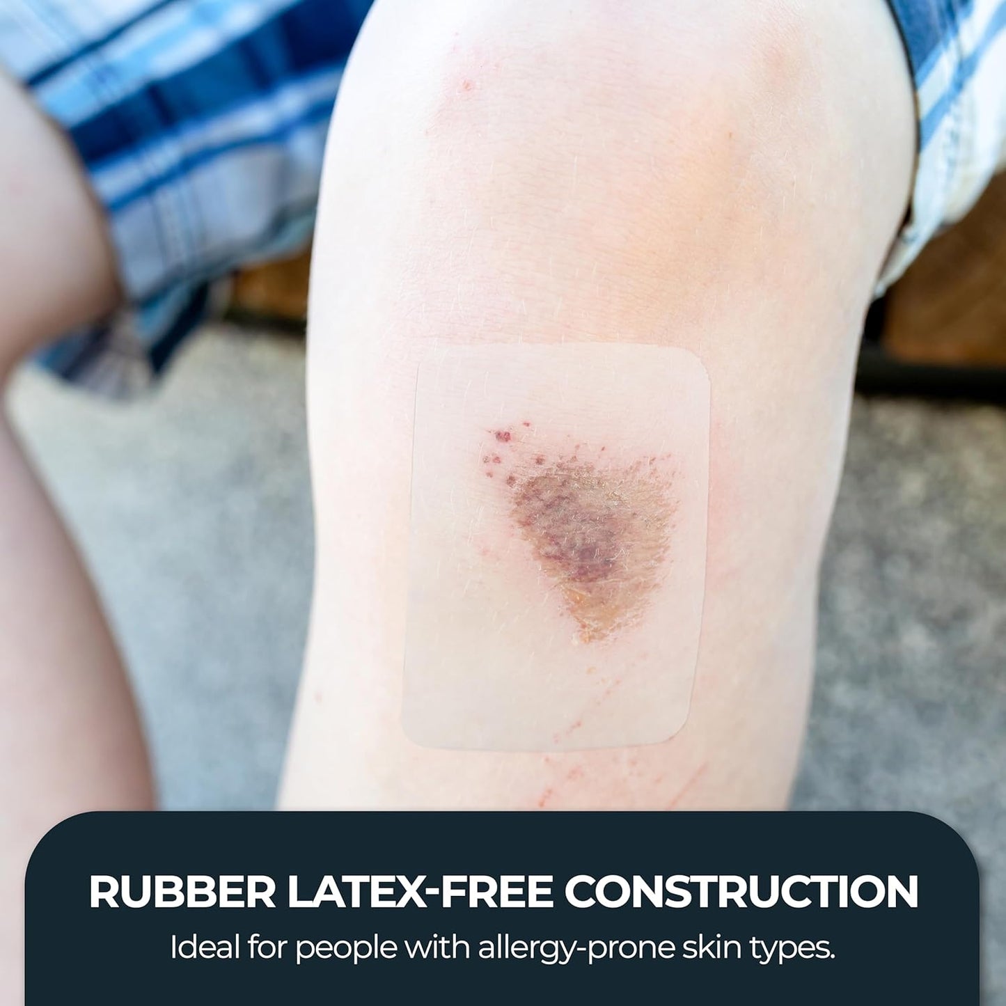 MedPride Transparent Film,  4’’x5’’ Wound Dressing, 50/Pack, Case of 4 (200 Count)