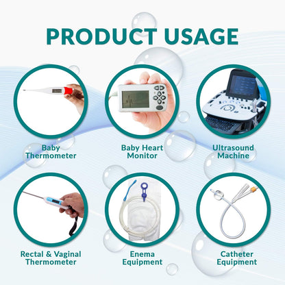 MedPride Lubricating Jelly 4fl Oz Tube - 12 Box / Case of 6 (72 count)