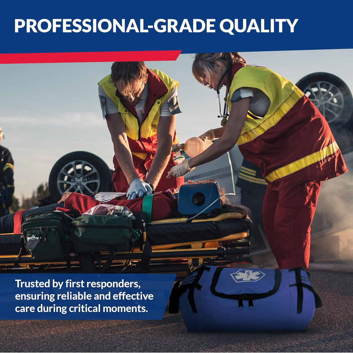Fully Stocked First Responder Trauma Kit