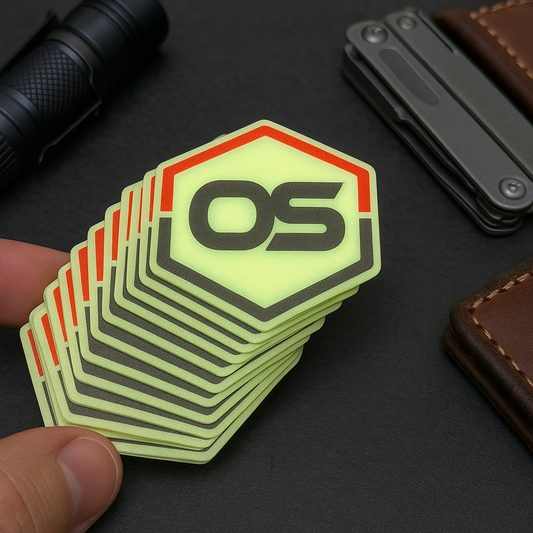 ONE SHEAR® Limited Edition Ghost Glow Sticker 2.5"