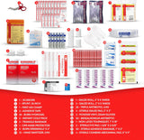 Fully Stocked First Aid Kit - ANSI Class B