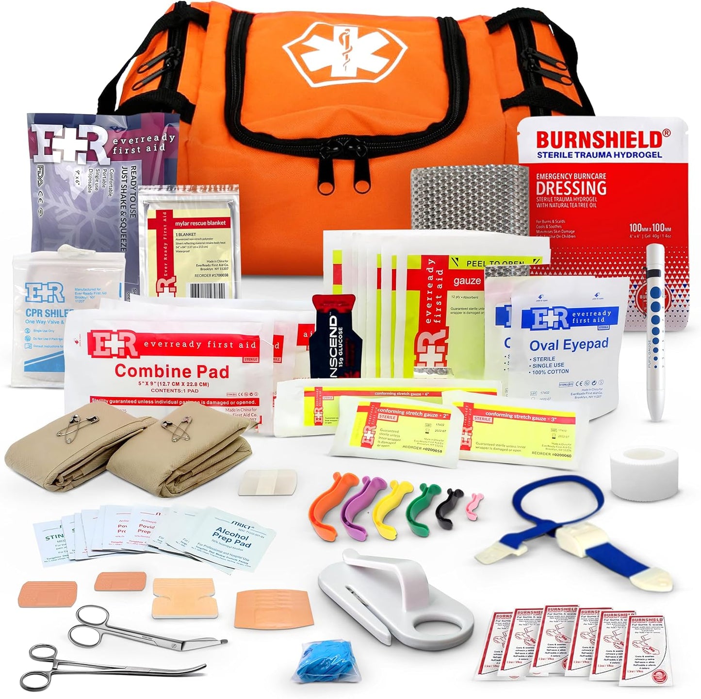 Fully Stocked First Responder Trauma Kit