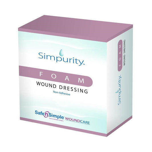 Safe N Simple Simpurity Foam Wound Dressing (192 Count)