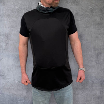 Ballistic Shirt 2.0 - Concealable Soft Ballistic Vest (Tested to NIJ Level IIIA .44 Mag) Fully Adjustable