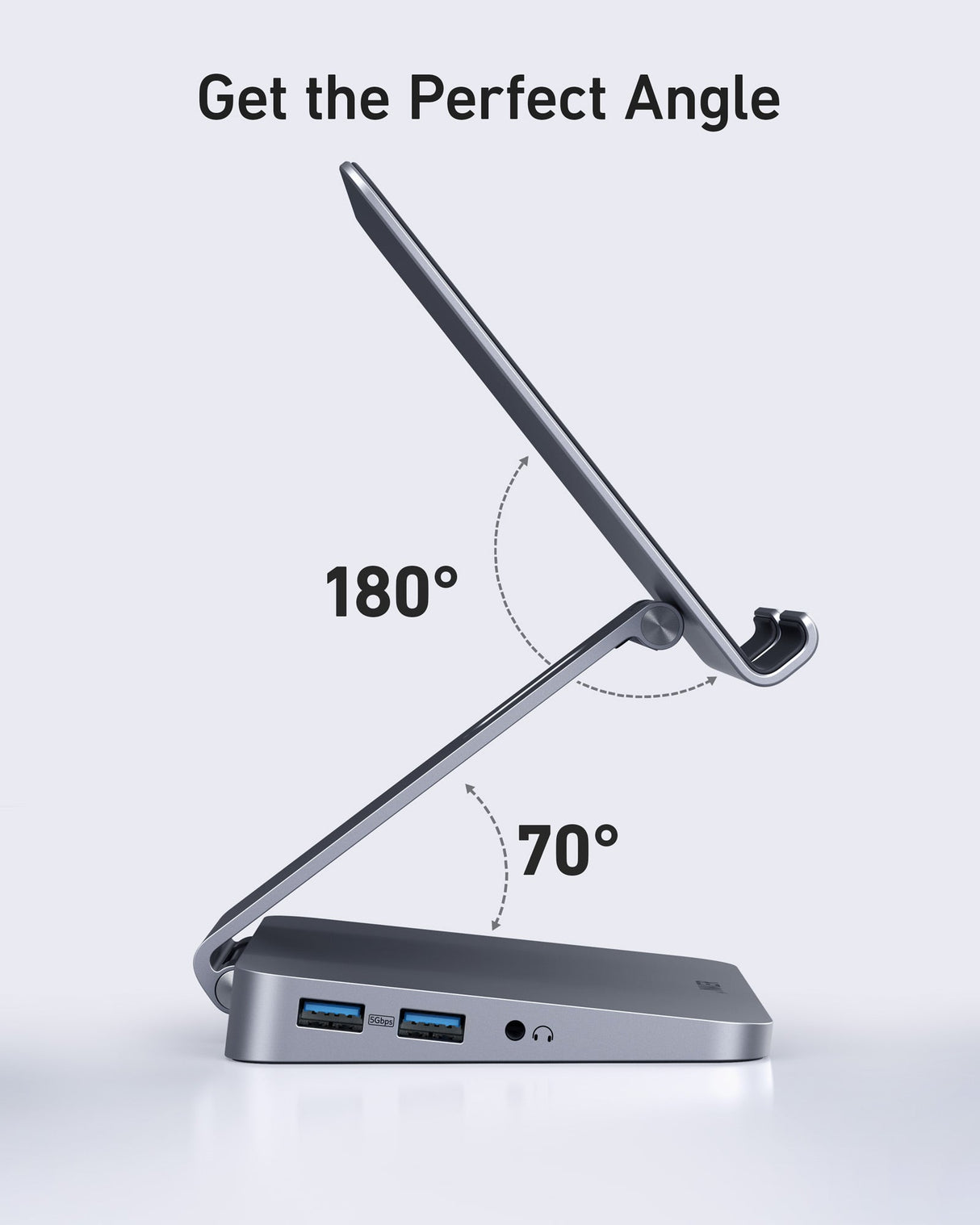 Anker <b>551</b> USB-C Hub (8-in-1, Tablet Stand)
