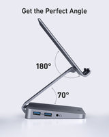 Anker <b>551</b> USB-C Hub (8-in-1, Tablet Stand)