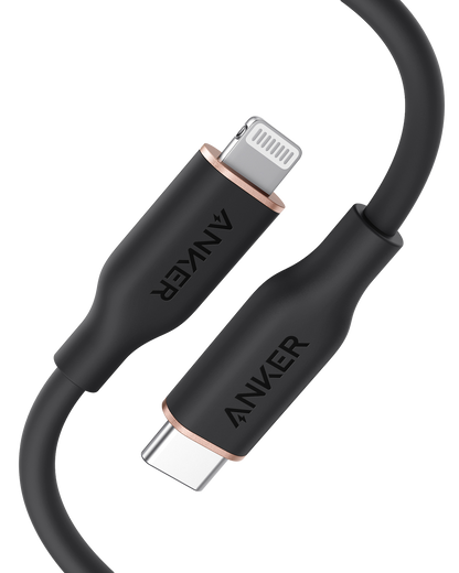 Anker <b>641</b> USB-C to Lightning Cable (Flow, Silicone)