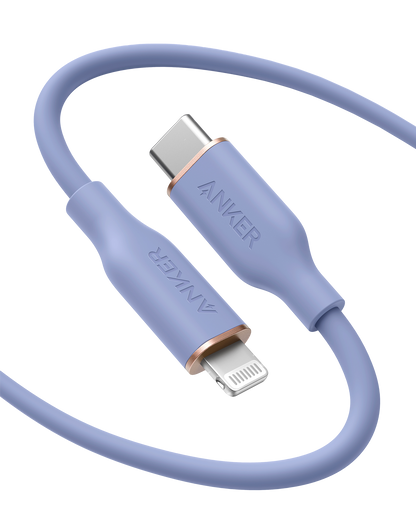 Anker <b>641</b> USB-C to Lightning Cable (Flow, Silicone)