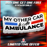 My Other Car Sticker