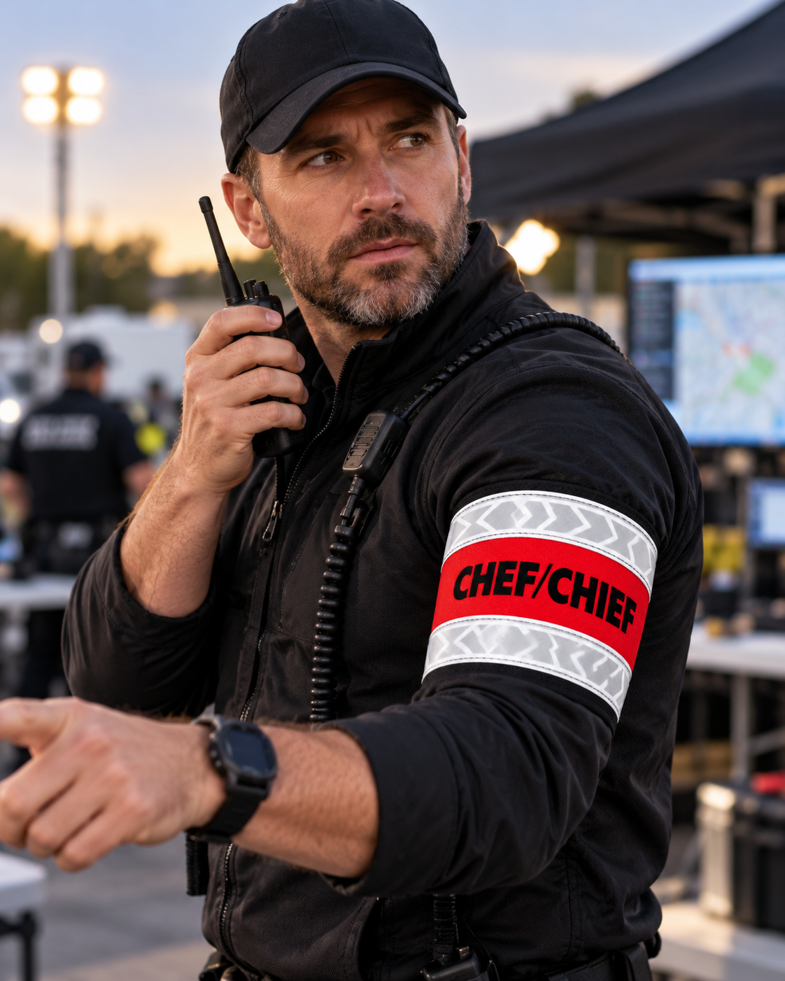 CHEF / CHIEF Reflective Armband