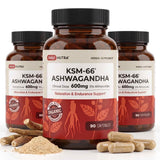 Daily Nutra KSM-66 Ashwagandha 600mg Capsules – Stress Relief & Relaxation