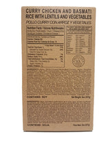 MRE Meals – without Heaters