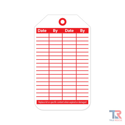 Bleeding Control Inspection Tag