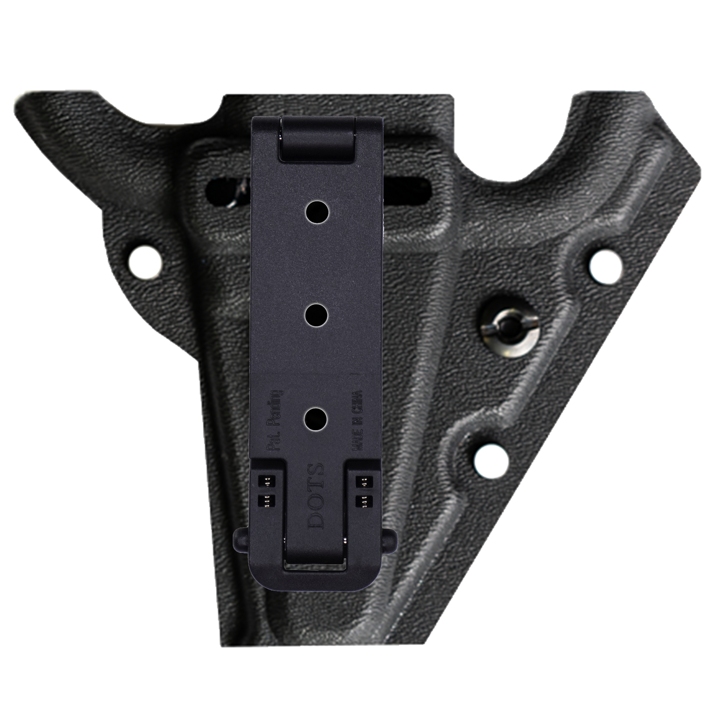 Black PRO/V2/ECO Shear Kydex Holder with Adjustable Retention | ONE SHEAR®