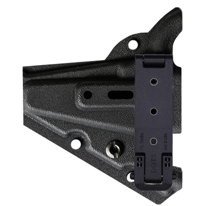 Black PRO/V2/ECO Shear Kydex Holder with Adjustable Retention | ONE SHEAR®
