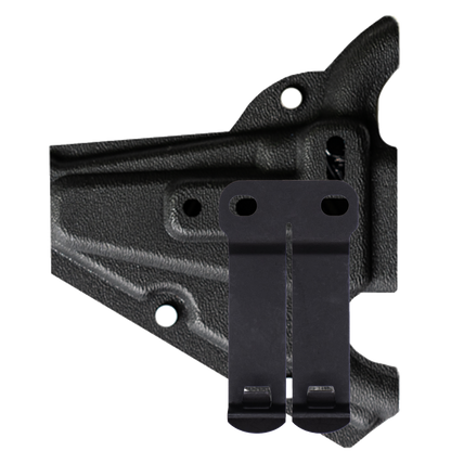 Black PRO/V2/ECO Shear Kydex Holder with Adjustable Retention | ONE SHEAR®