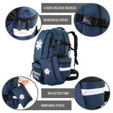 LINE2design Emergency Medical Backpack Trauma First Aid Kit