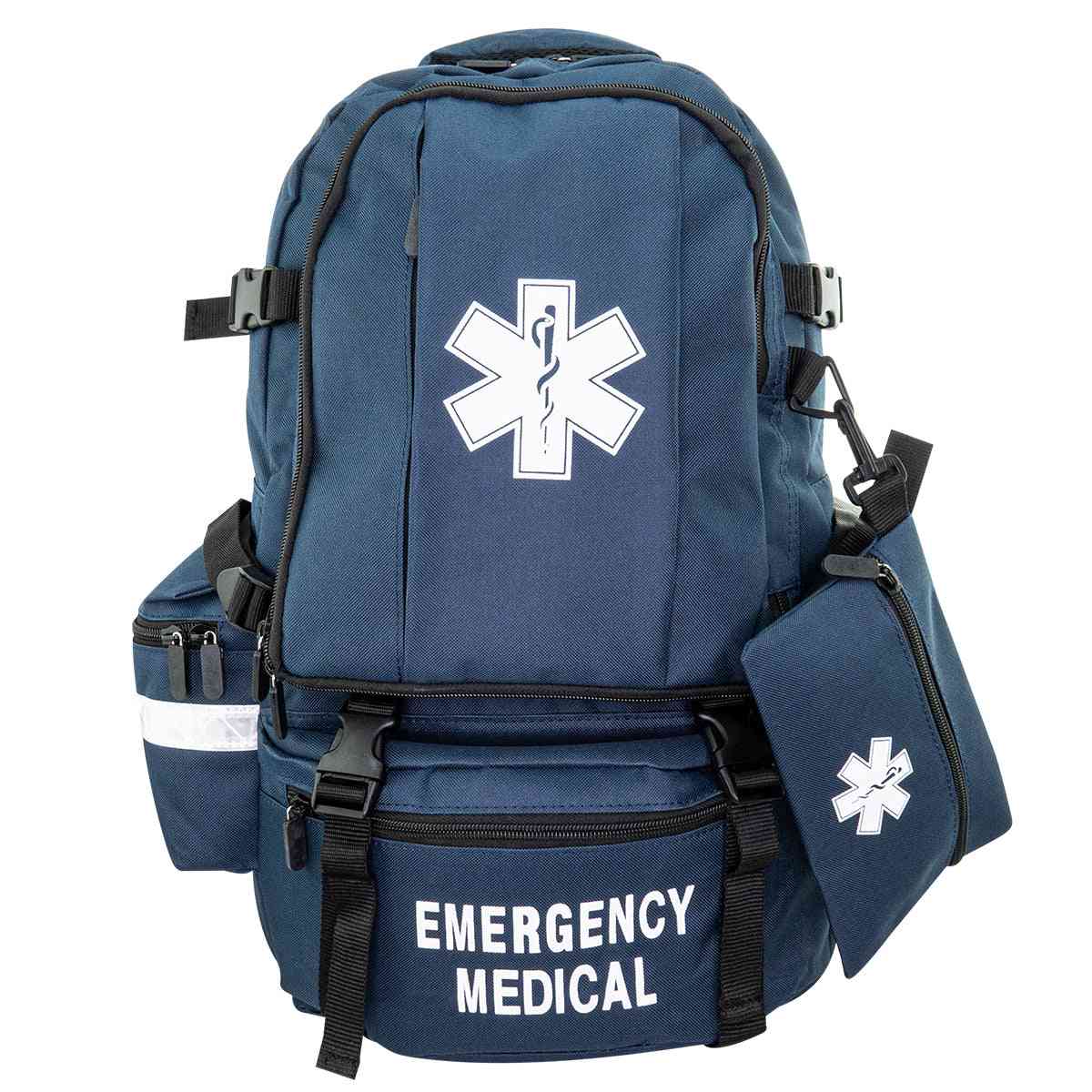 LINE2design Emergency Medical Backpack Trauma First Aid Kit