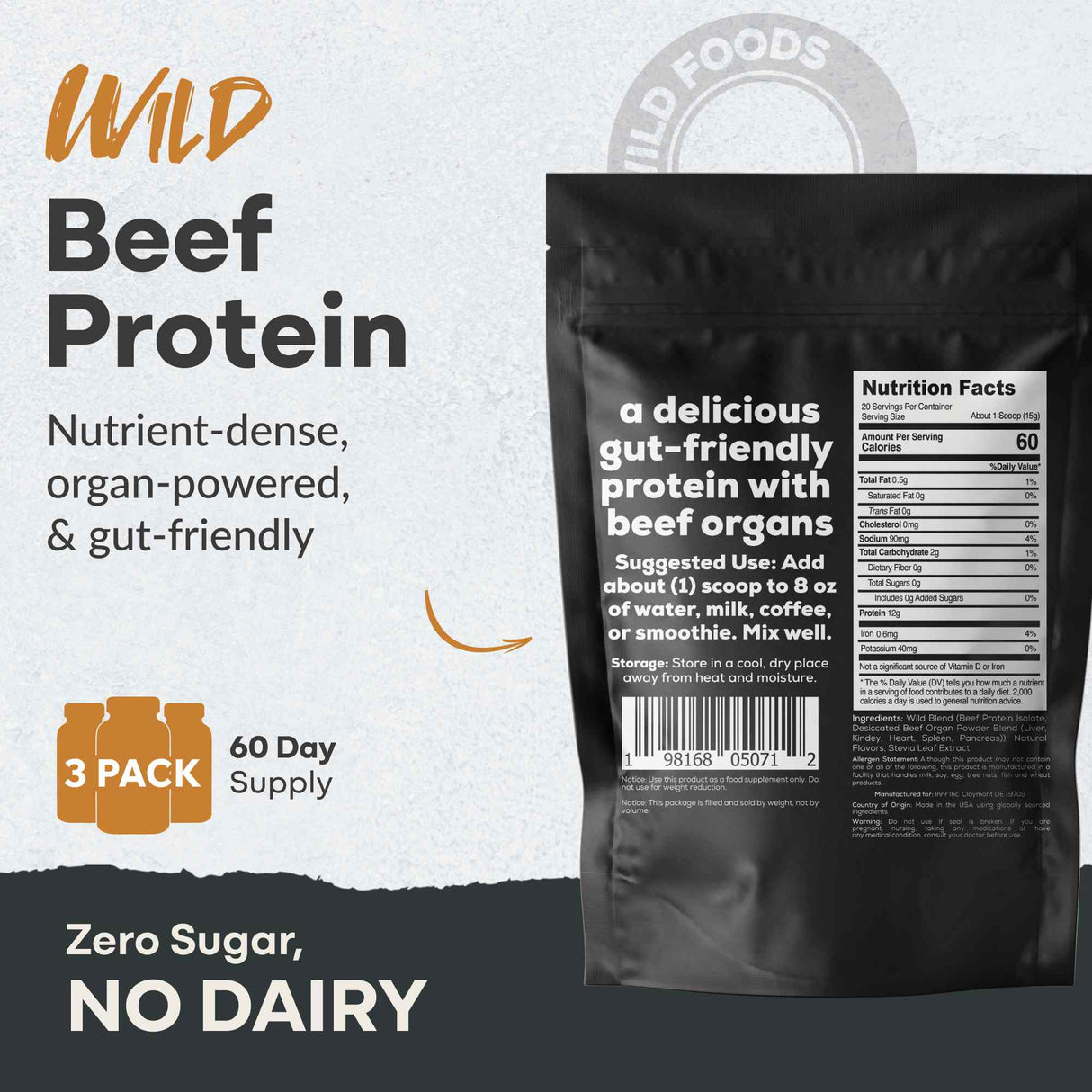Wild Beef Protein