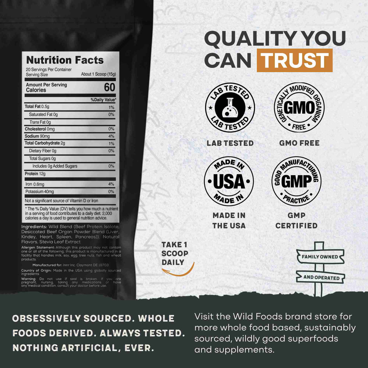 Wild Beef Protein