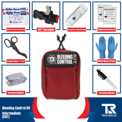 Bleeding Control Kit x2 With Wall Mount