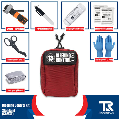 Bleeding Control Kit x2 With Wall Mount