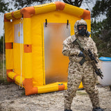 MIRA Safety DS-1 Portable Decontamination Shower: Rapid On-Site CBRN Decontamination
