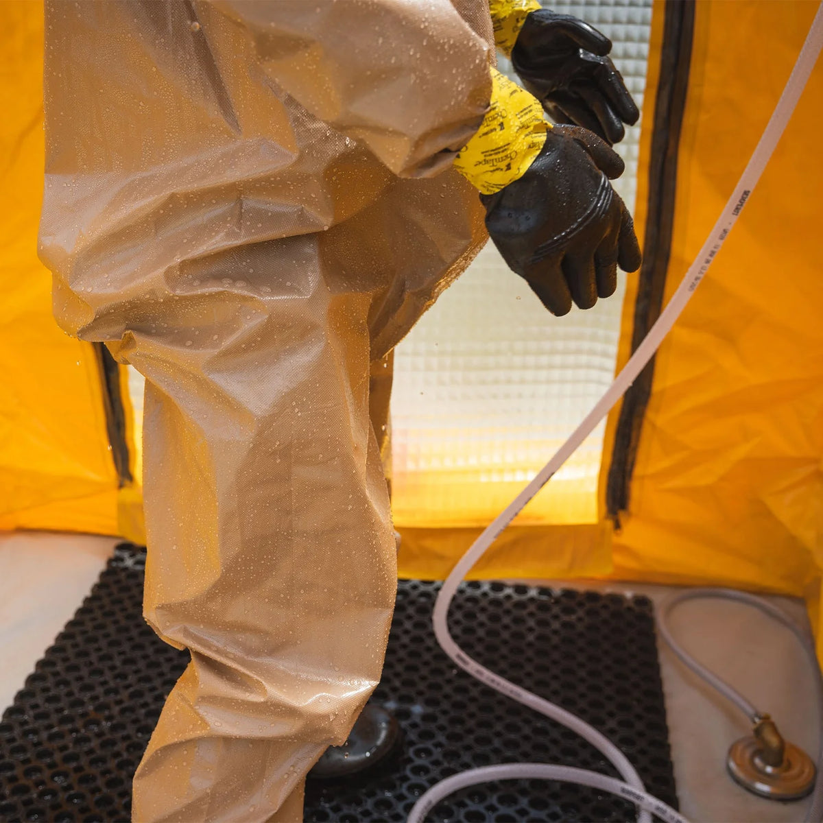 MIRA Safety DS-1 Portable Decontamination Shower: Rapid On-Site CBRN Decontamination