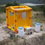 MIRA Safety DS-1 Portable Decontamination Shower: Rapid On-Site CBRN Decontamination