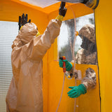 MIRA Safety DS-1 Portable Decontamination Shower: Rapid On-Site CBRN Decontamination