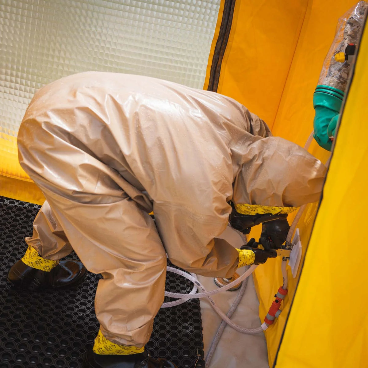 MIRA Safety DS-1 Portable Decontamination Shower: Rapid On-Site CBRN Decontamination