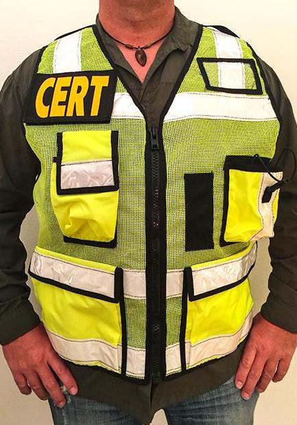 ANSI II CERT High Visibility Vest