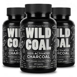 Activated Charcoal Capsules, 60 servings - Made from 100% Organic Coconuts