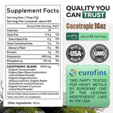 CocoTropic, 32 servings – Organic Mushroom Mix for Energy & Focus