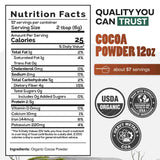 Cocoa Powder, 57 servings - Single-Origin Antioxidant