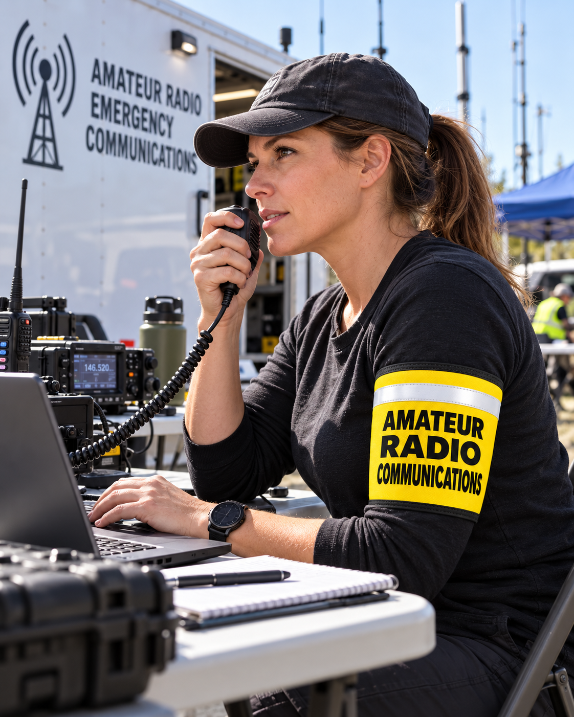 Amateur Radio Communications Armband