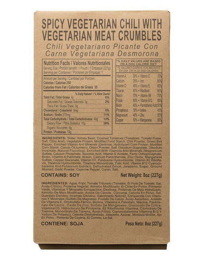 Case of 12 Single Complete MRE Meals – Standard Variety with Heaters