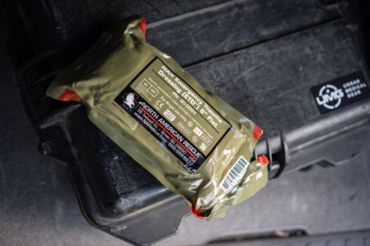 6” Emergency Trauma Dressing (ETD) | Compact Pressure Bandage for Bleeding Control