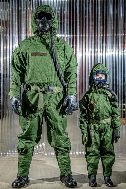 MIRA Safety MOPP-1 CBRN Protective Suit: Military-Standard Semi-Permeable Protection